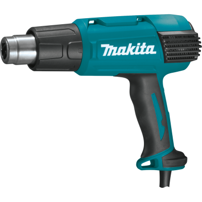 Фен технический HG6530VK, 2000Вт, насадки, дисплей, кейс, Makita