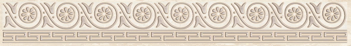 Плитка 50*400 Laparet Persey бордюр бежевый 05-01-1-56-03-11-497-0