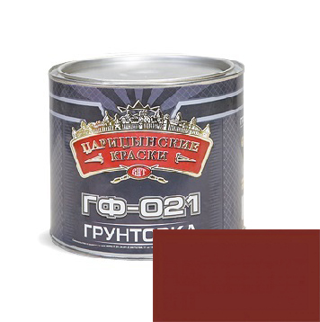 Грунтовка красно-коричневая 2,7кг ГФ-021 Царицынские краски