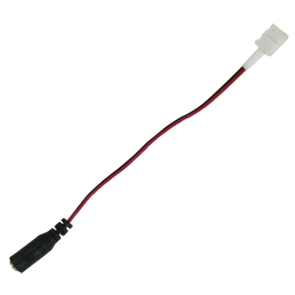 Коннектор LED с штырькового (мама) на зажимной 2-х конт. 8мм Ecola SC28TCESB