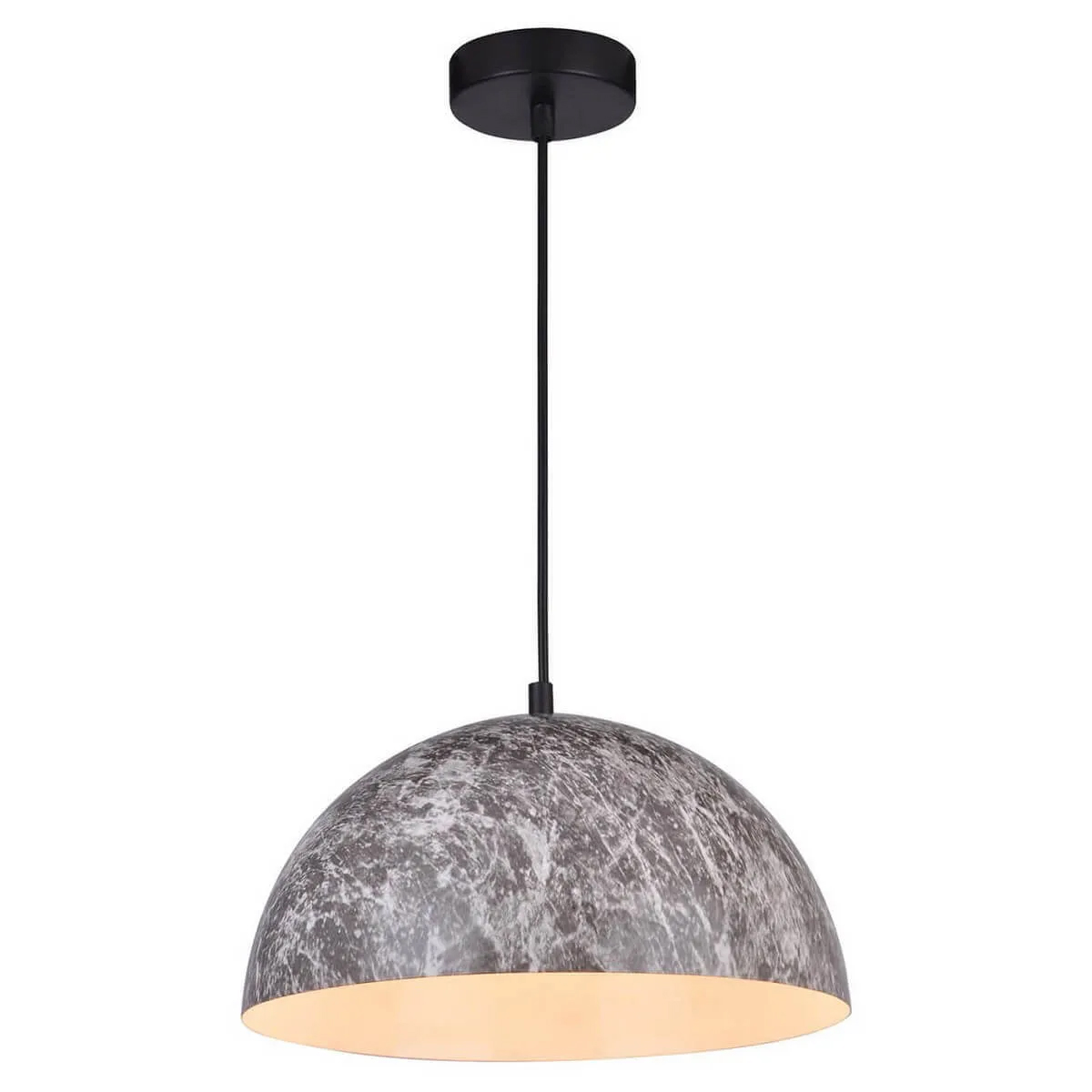 Светильник подвесной LUSSOLE GRLSP-0178 металл/серый/чёрн, Е14 LED 3х6W 4500К