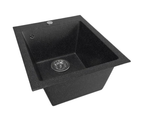 Мойка MIXLINE ML-GM14 черная (308) 500*420*190 мм