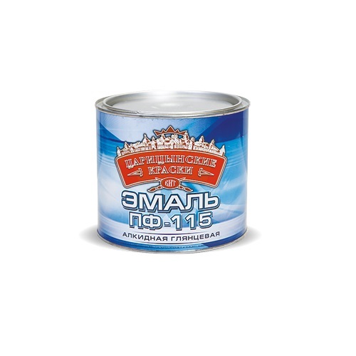 Эмаль светло-серая 2,7кг ПФ-115 Царицынские краски