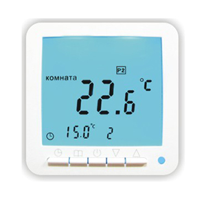 Теплый пол Терморегулятор с дисплеем програм. 09Н 16А 3600Вт 220В 