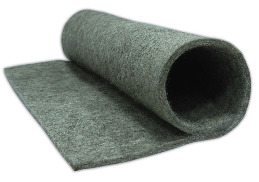 Войлок 1,5м*20м (10 +-2мм)