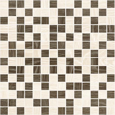 Плитка 300*300 Laparet Genesis мозаика коричневая+ бежевая