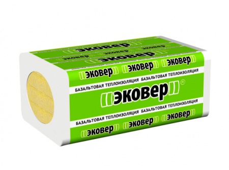 Минплита Эковер Вент-Фасад 80 1,0*0,6*0,05м(0,24м3, 4,8м2) 80пл