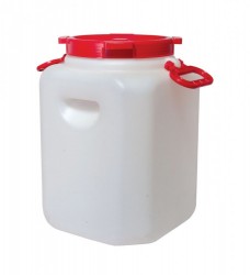 Бочка пласт. 30л.пищевая , D горл. 188мм. 