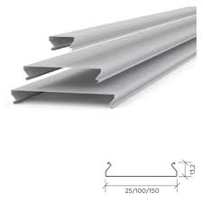 Потолок реечный рейка S-дизайн А100AS Е 3м белая матовая