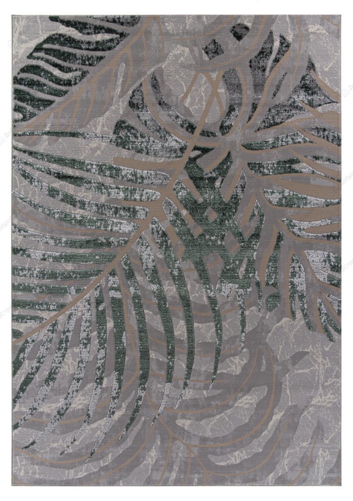 Ковер LIMAN Merinos GRAY-GREEN F-479 2.0*2.9м