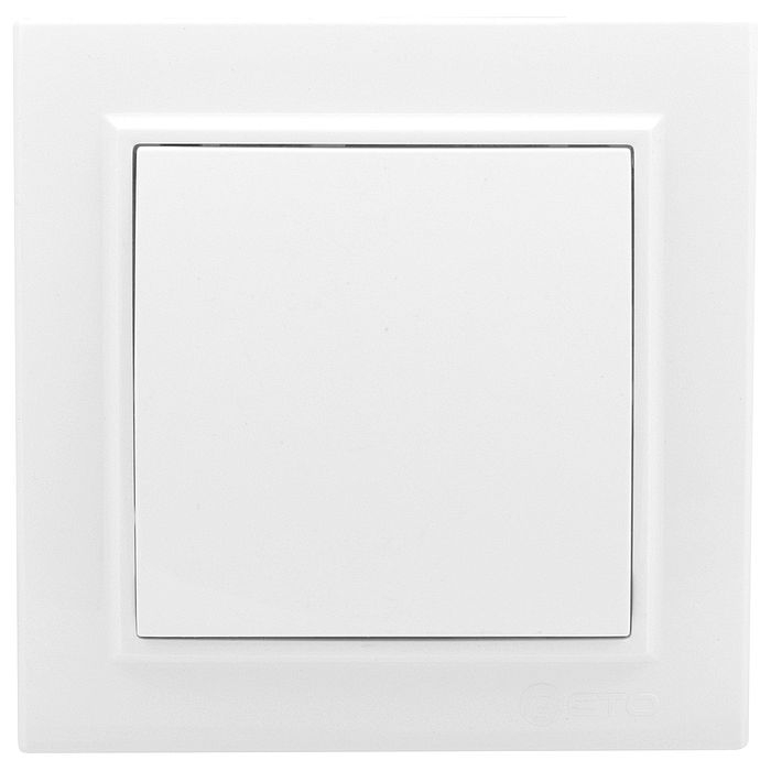 Выключатель Минск 1клав скрытый 250В 10А белый ERV10-021-10