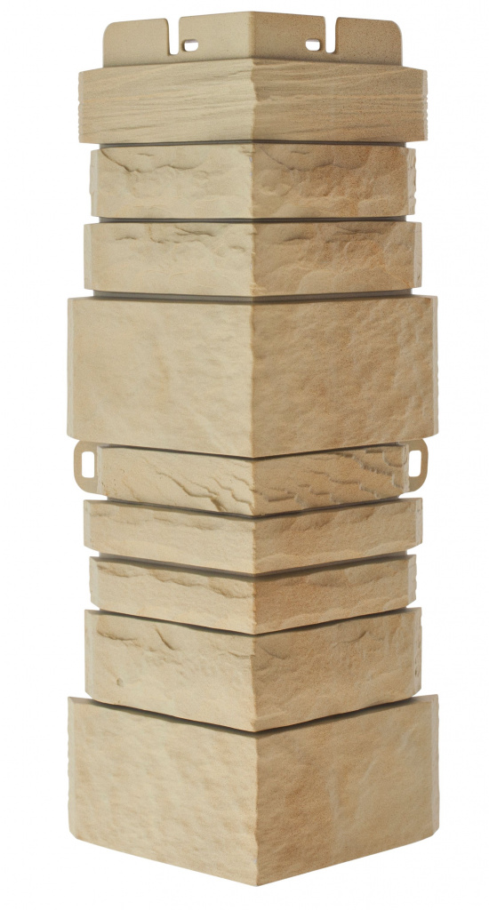 Сайдинг цокольный угол 0,45*0,16м скал.камень Альпы