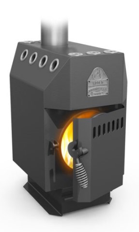Печь отопительная Студент, 150м3, ТМФ