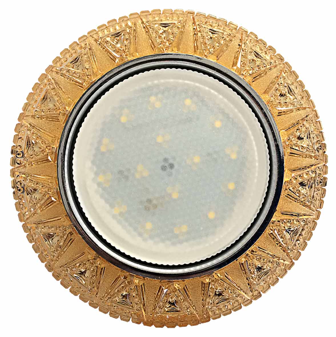 Светильник потолочный GX53 LED Decor Каир светло-золотой 