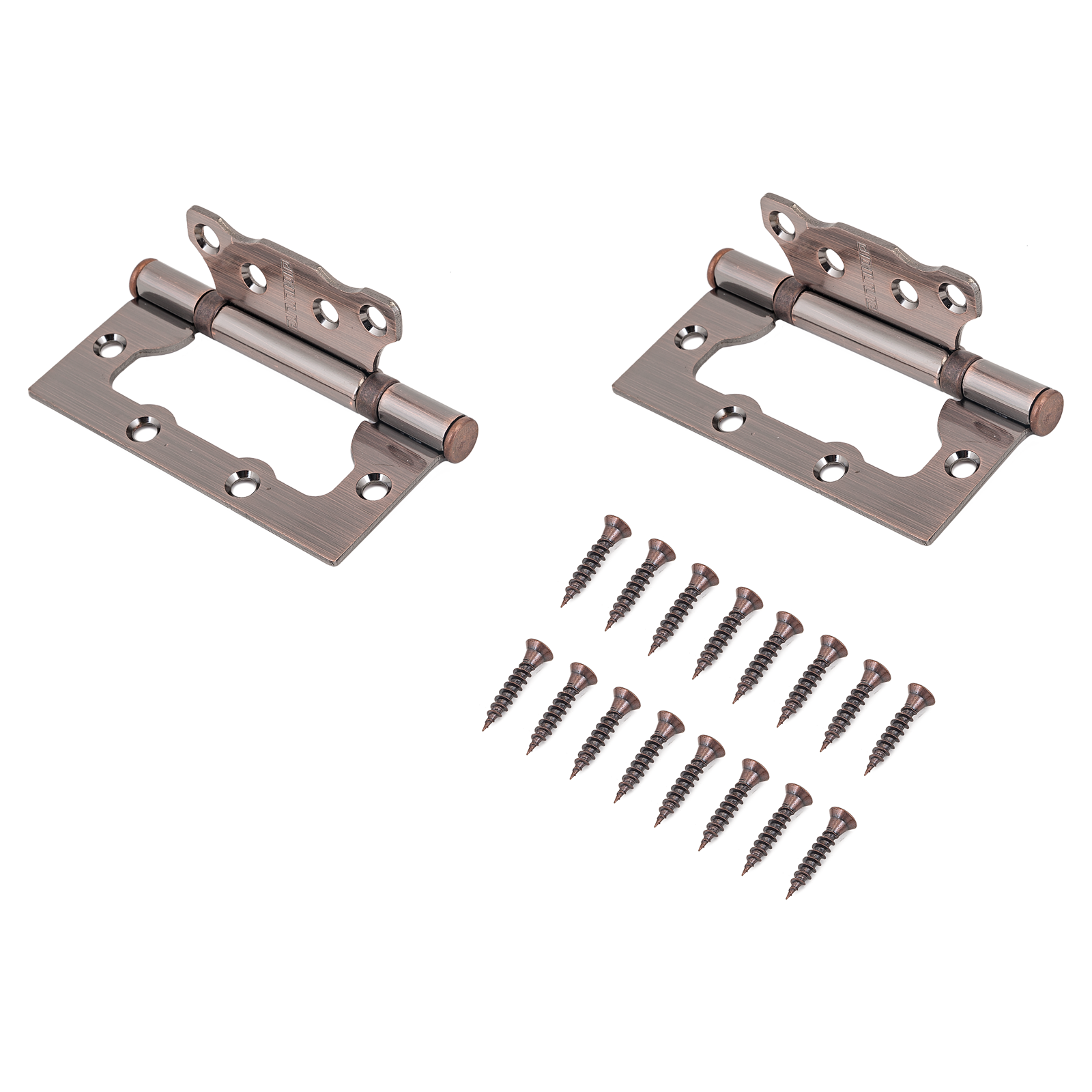 Петля дверная без врезки  АЛЛЮР 100*75*2.5 2ВВ AC медь  7653