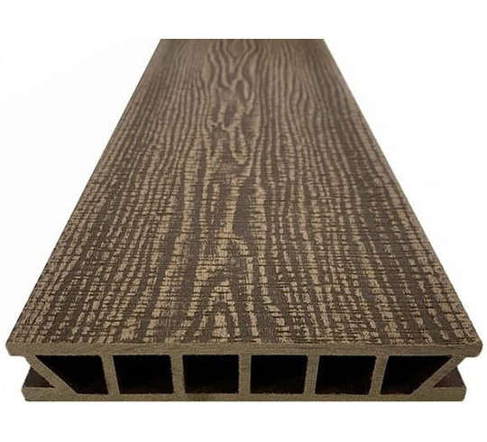 Террасная доска 28*153*4000мм Deckron венге