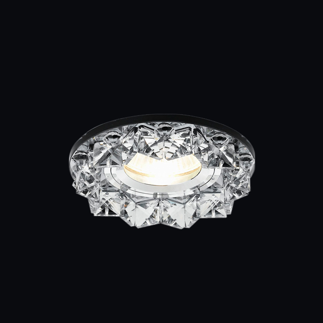 Светильник потолочный CRYSTAL-55 MR16 черный 00-0023