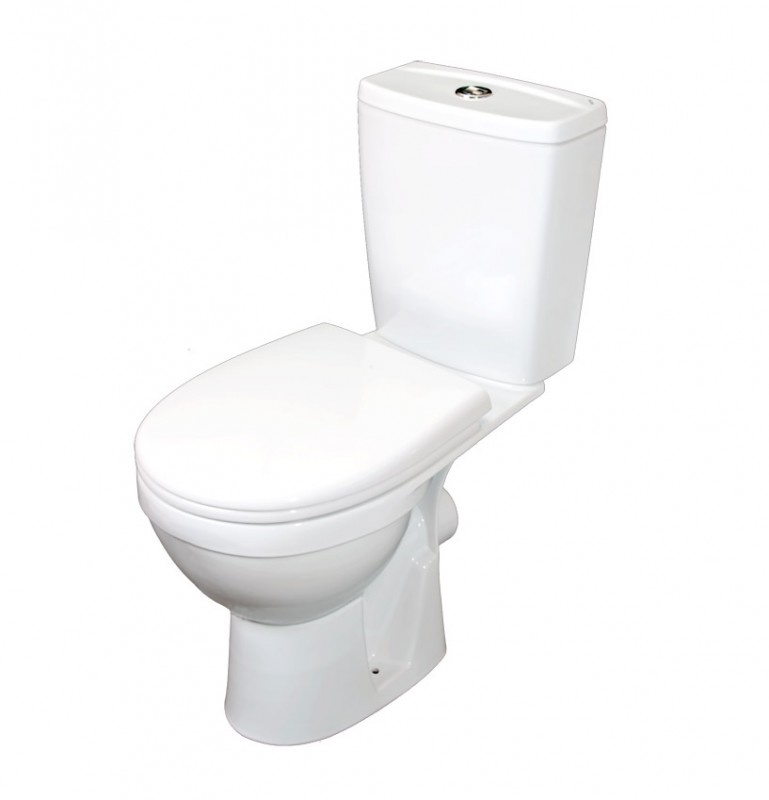 Унитаз-компакт "Рио" с арм. и сиденьем белый Киров