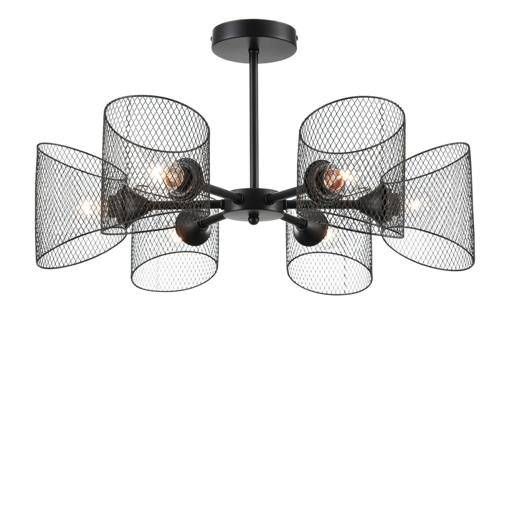 Светильник потолочный 8238/6C Lumion CONTY LN25 258 черн. мет. TIDINA 