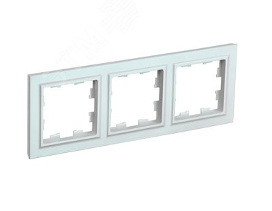 Рамка BRITE 3 поста BR-M32-K36 жемчуг