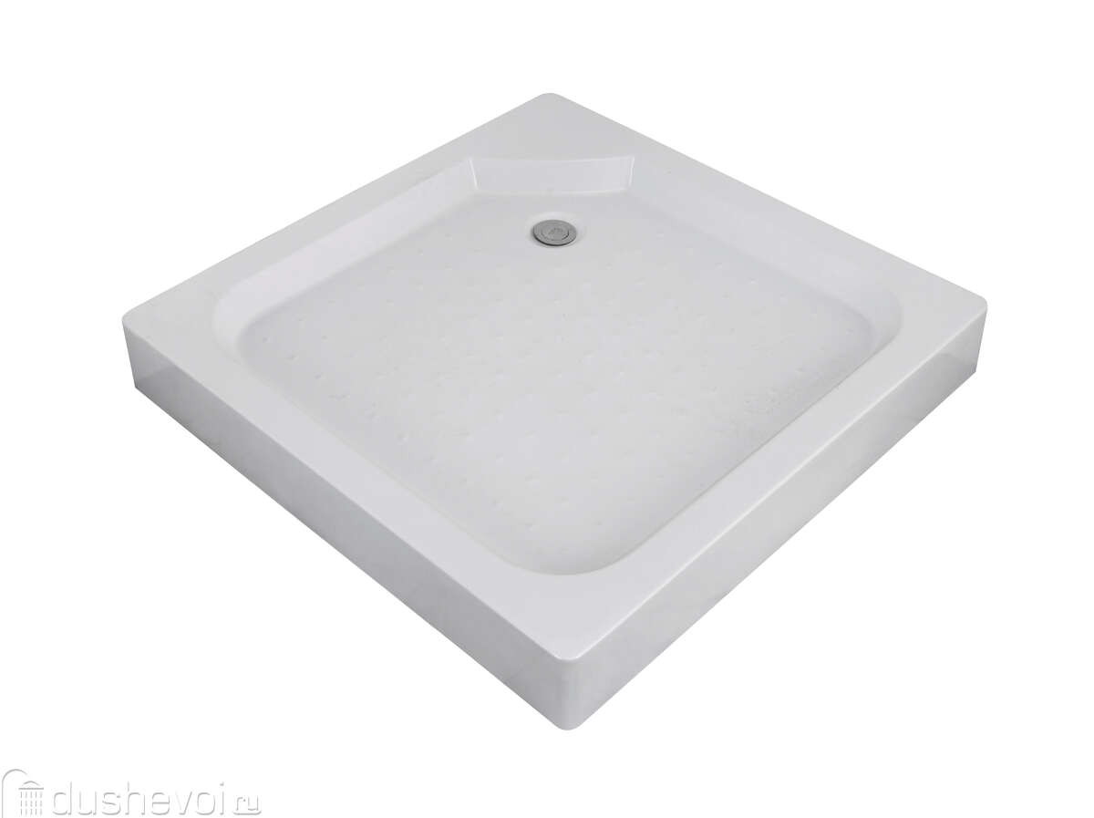 Поддон для душа Taliente PTA-08082 80*80*13 см низкий, квадратный, акрил