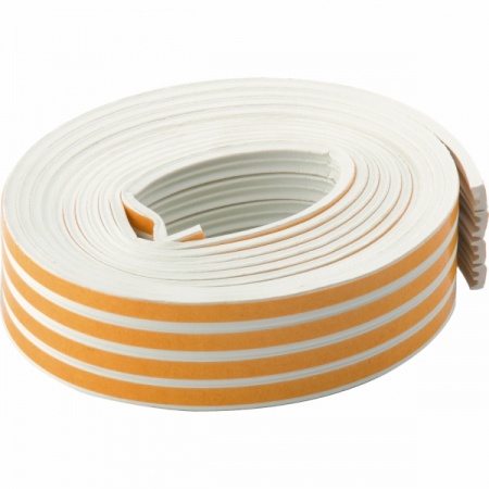 Уплотнитель Е белый двойной 