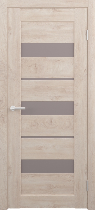 Дверн.полотно CPL Бостон дуб золотистый  ДО 700 стекло мателюкс бронза распродажа 50% 