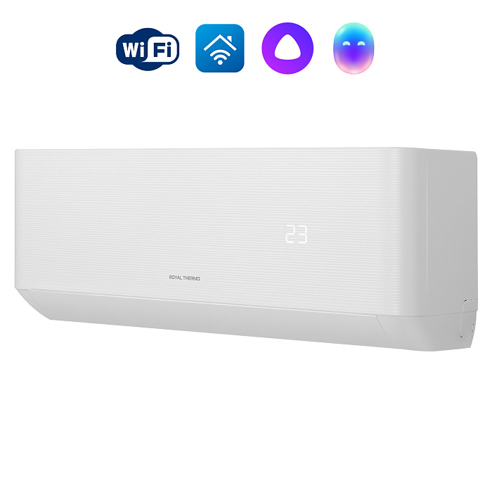 Кондиционер сплит-система инверторного типа Diamond DC RTD/09HN8, Wi-Fi, до 25м2, Royal Thermo