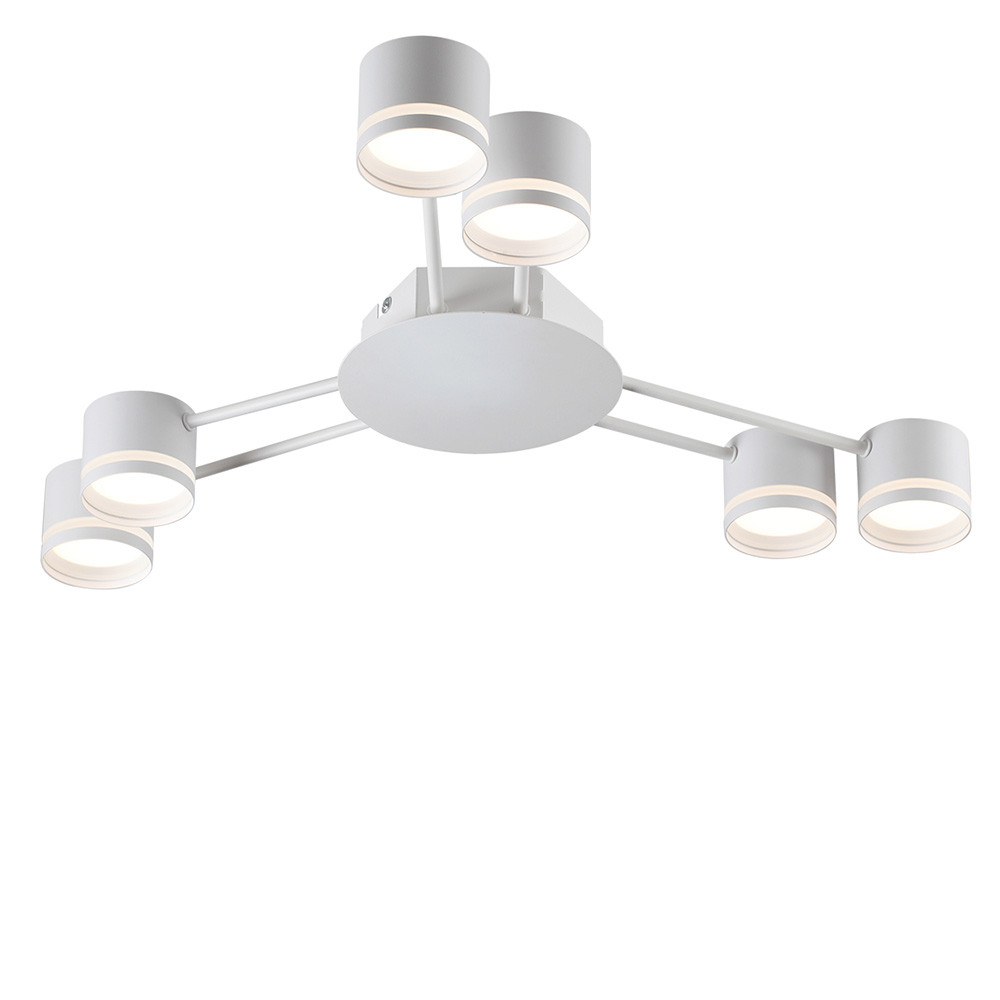 Светильник потолочный 8235/6C Lumion COMFI LN26 200 бел. мет. GX53 GARETA