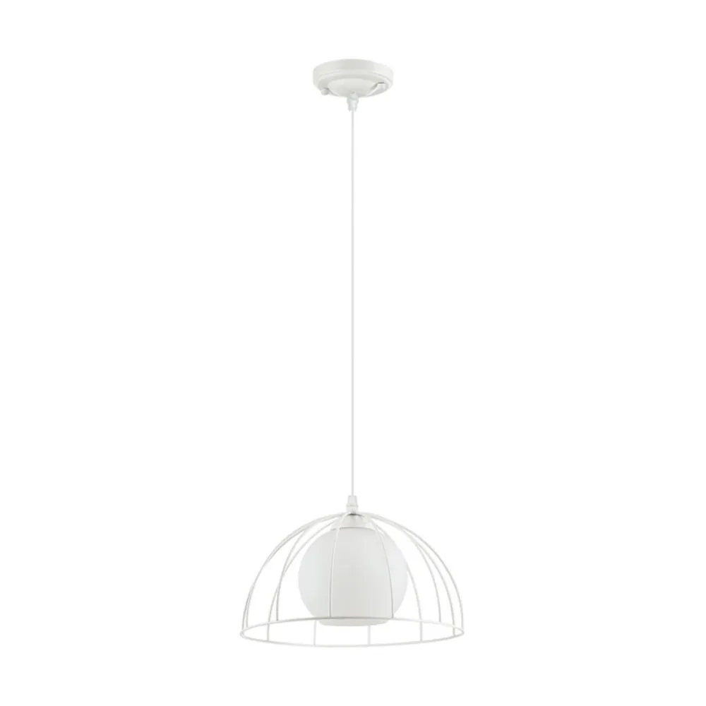 Подвес LUMION SUSPENTIONI SHELBY 3713/1 белый E27 1*60W 