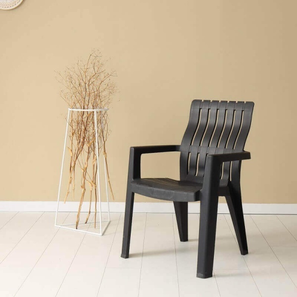 Стул, Chicago b:rattan антрацит