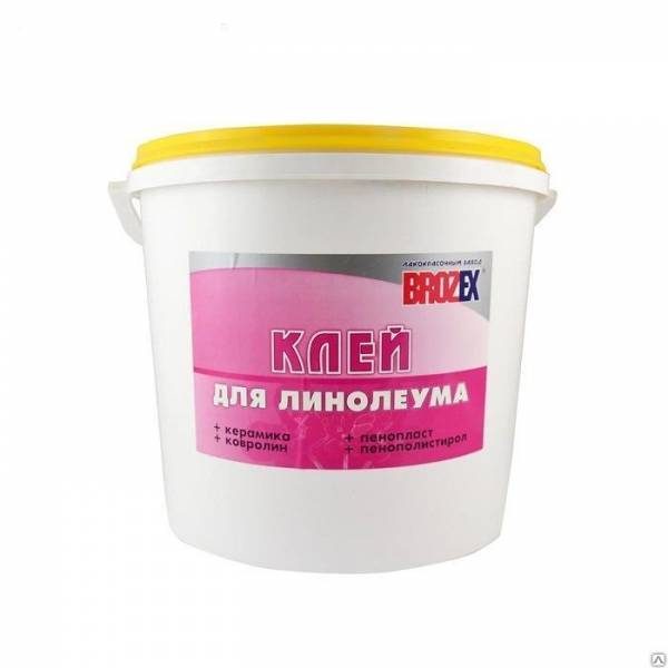 Клей д/линолеума  1,3кг Брозекс