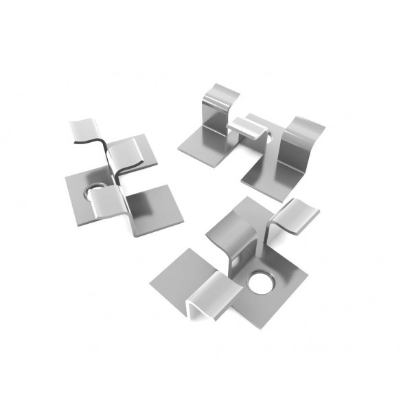 Клипса монтажная сайдинга ДПК 