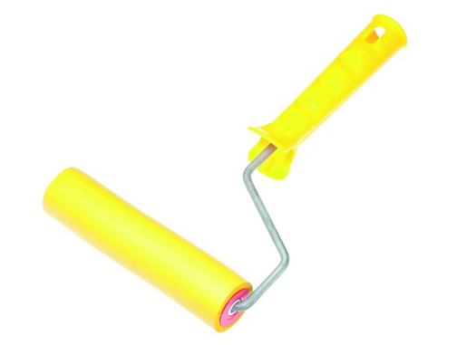 Валик 150мм резиновый прижимной с ручкой 04-9-215