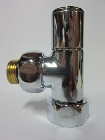 Вентиль запорный угловой для п/с 3/4'х1/2"' вн/нар 