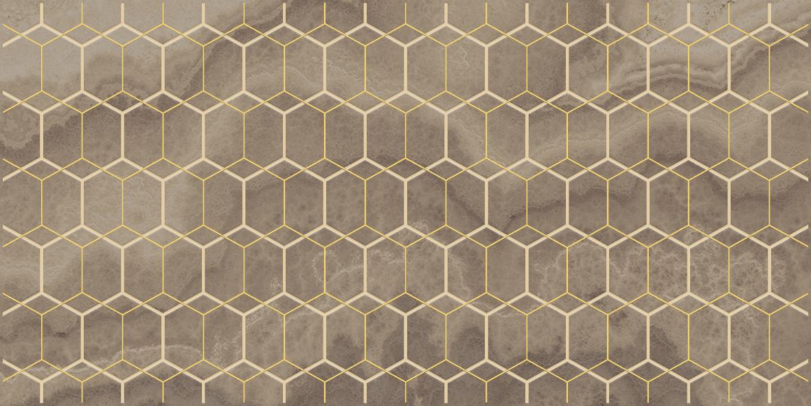 Плитка 250*500 Laparet Prime декор коричневый