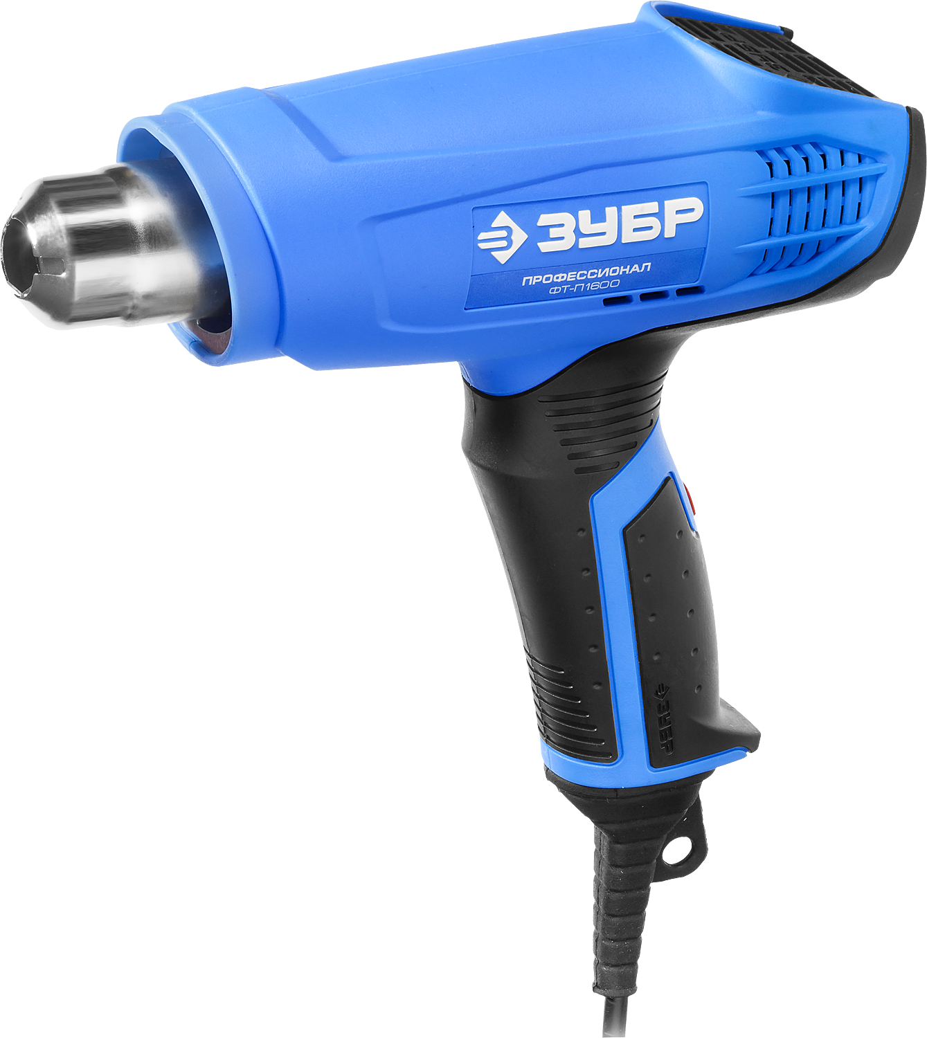 Фен технический ФТ-П1600 1600Вт, насадки, коробка ЗУБР Профи