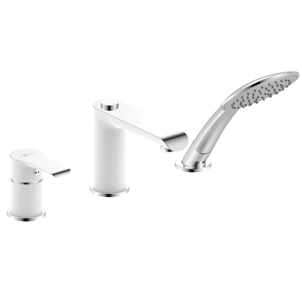 Смеситель на борт ванны  на 3 отв. Россинка W40-39 