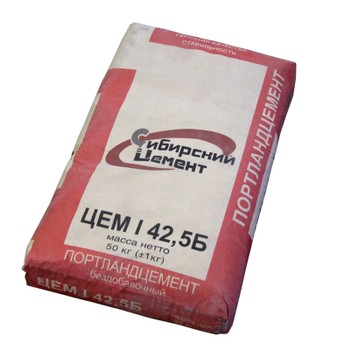 Цемент 50,0кг М-ПЦ-500 Д0 Топкинский  (ЦЕМ I 42.5Б)