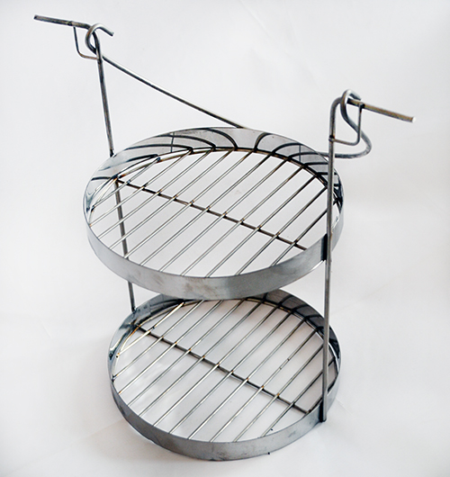 Решетка для тандыра 2-х ярусная D220мм НСТ