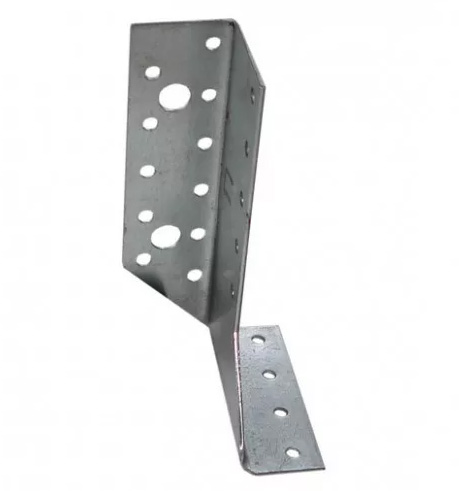 Опора балки левая 140х76х25х2,0 цинк