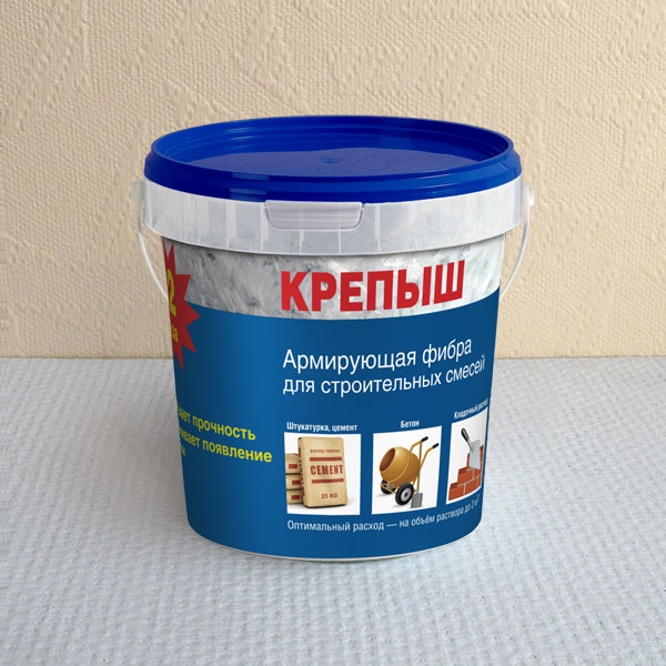 Добавка армирующая Крепыш 500гр.