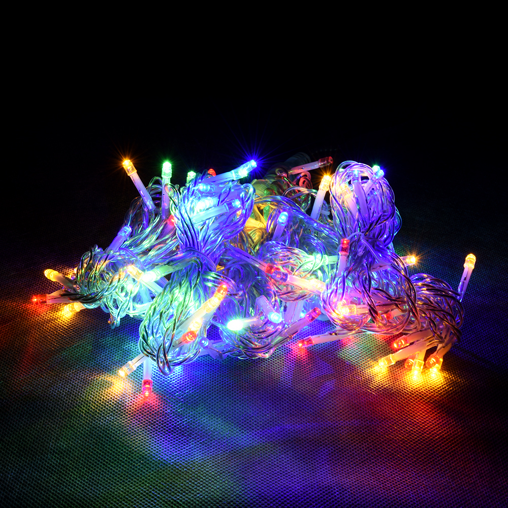 Электрогирлянда-конструктор VEGAS Занавес, LED96 разноцв.ламп, 1*2 м, 24V,  55093 (нужен блок)