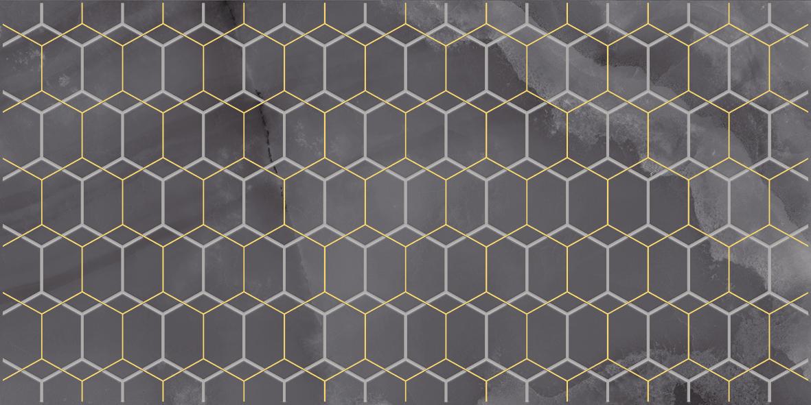 Плитка 250*500 Laparet Prime декор черный