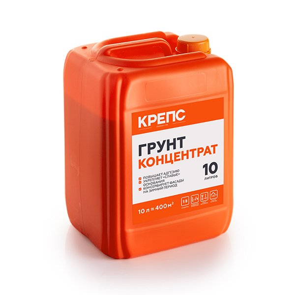 Грунтовка КРЕПС 10,0л Концентрат (1:5) 
