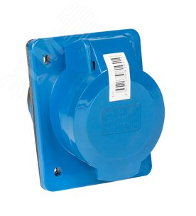 Розетка кабельная(силовая) 32А 2P+E IP44 скрытая 220В EKF PROxima 423-32-220