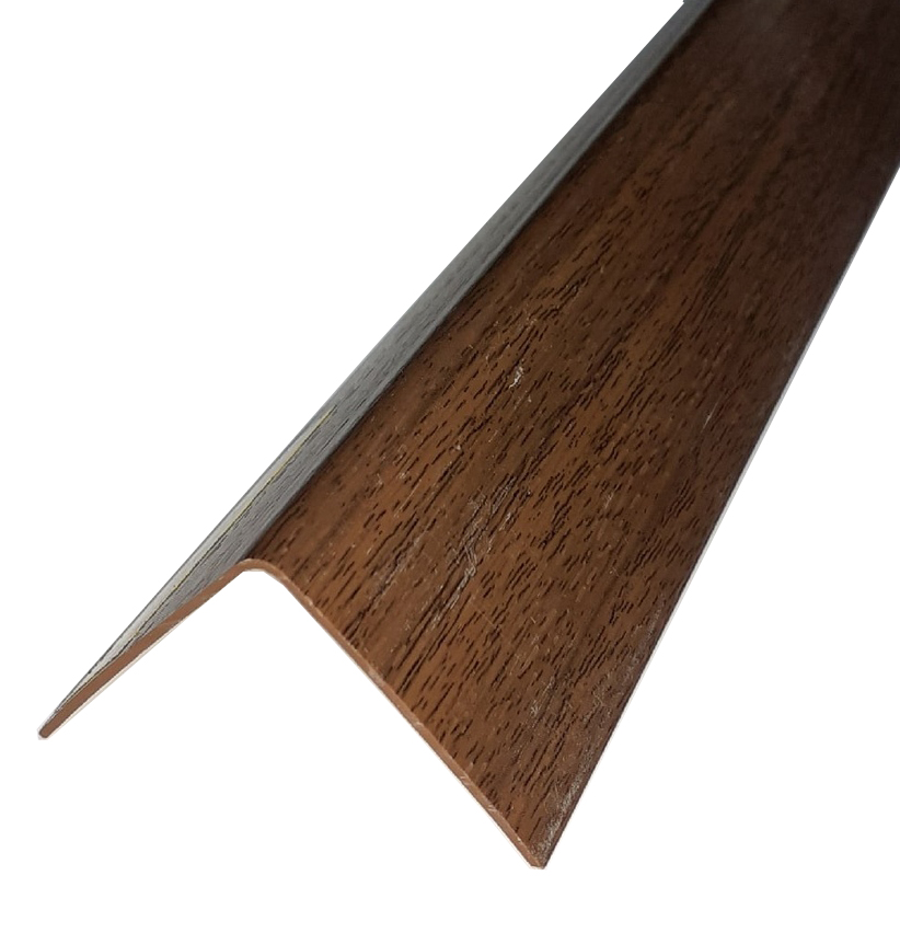 Панели пласт  угол орех 20*20 торцевой 2,7м Идеал