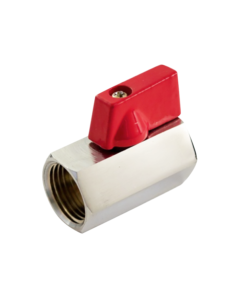 Кран шаровый 1/2" г/г МИНИ ручка STI