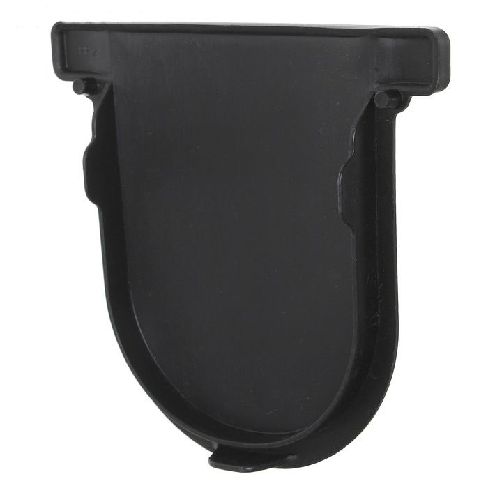 Торцевая заглушка канала 110 (черная)