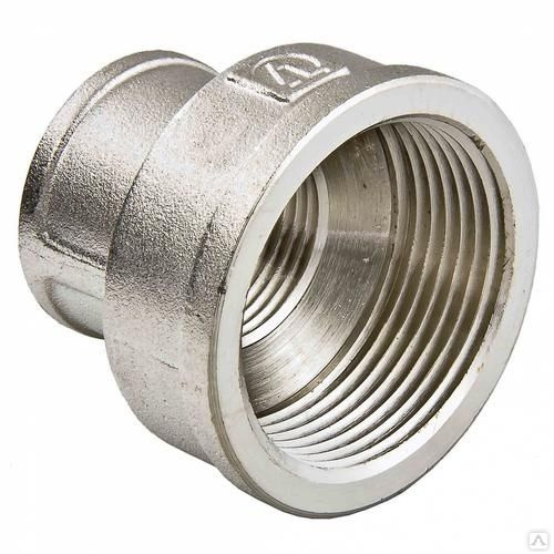 Муфта переходная 1"х3/4" г/г никель